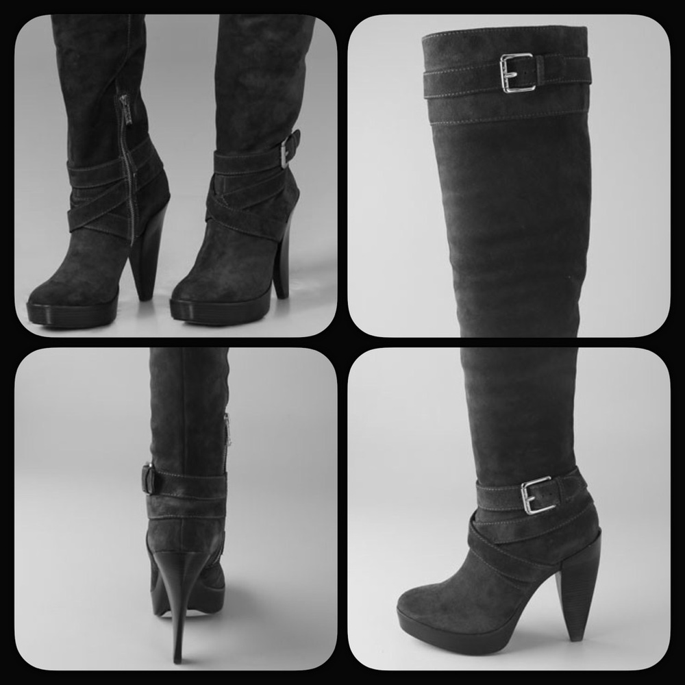 Michael Kors Zanzia Suede Over the Knee Boots