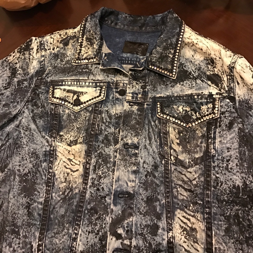 100% authentic robin's jean jacket