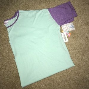 NWT mint & purple LulaRoe 💜 IRMA