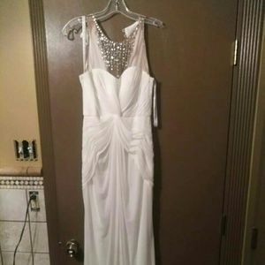 Wedding dress from David's bridal