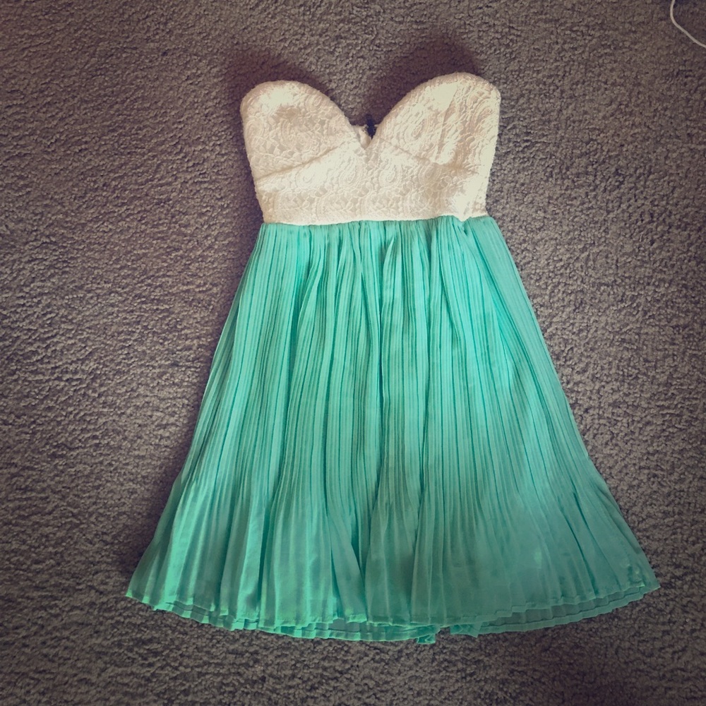 Strapless sun dress