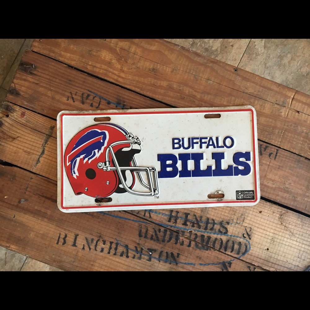 Vintage Bills Plate