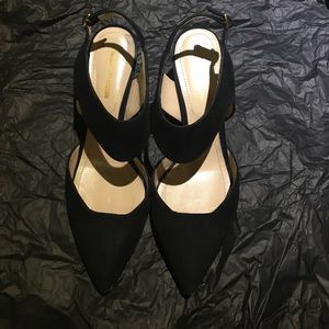 Nicholas Kirkwood black suede Leda pumps Nicholas Kirkwood black suede Leda pumps