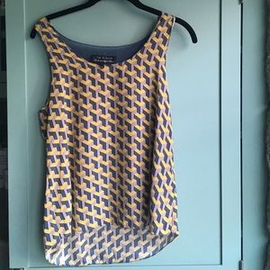 Rag & Bone backless tessellation tank sz S