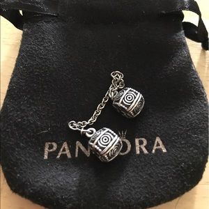 Authentic Pandora Silver Dreamer Safety Chain