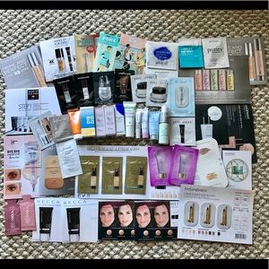 48 sample bundle! Face products and cosmetics