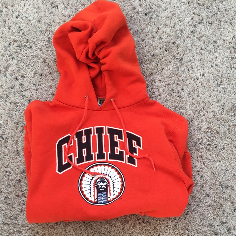 Illini Chief Hoodie Sweatshirt