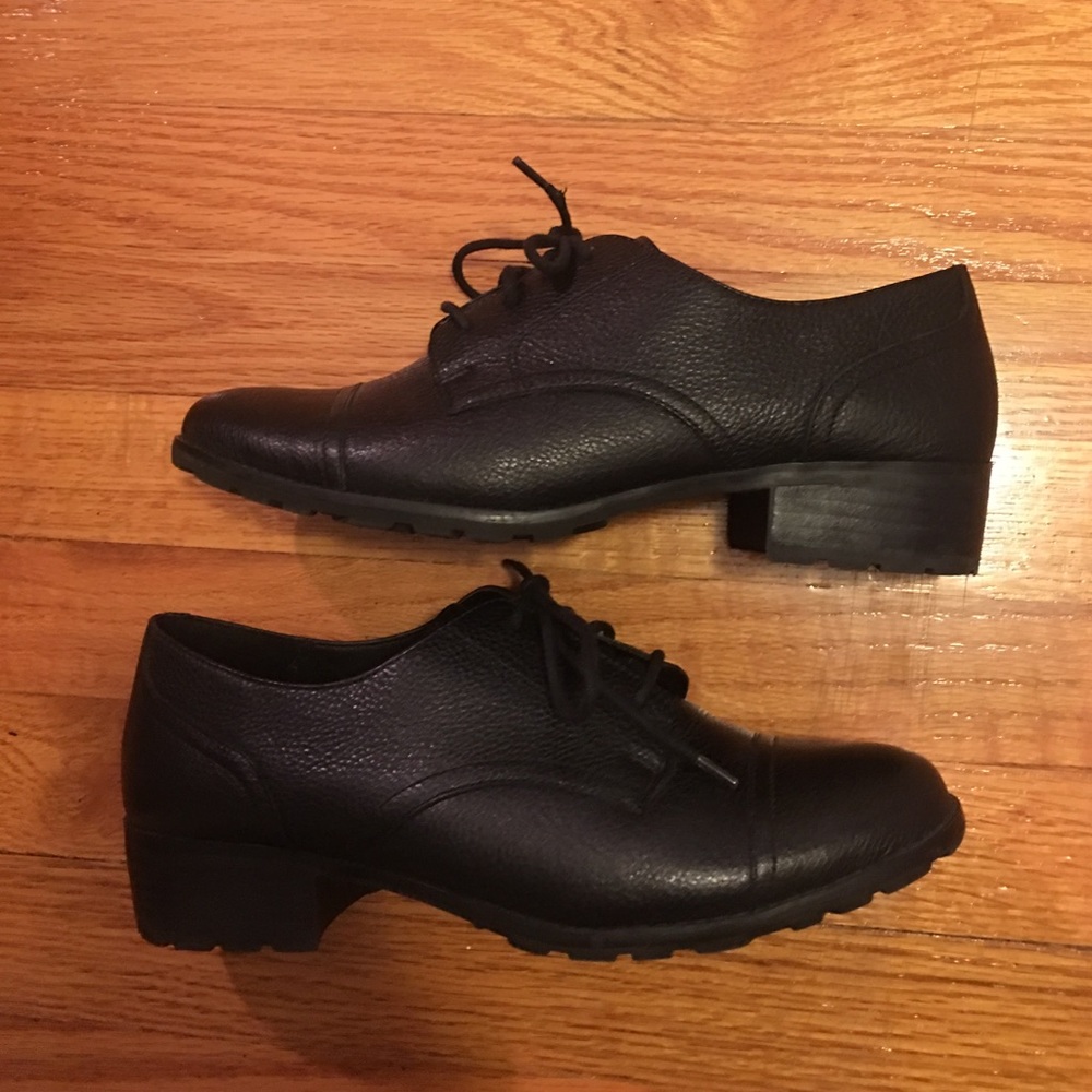 Leather Oxfords