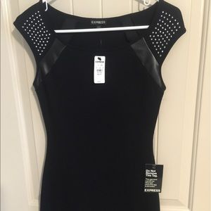 Express Black Cocktail Dress