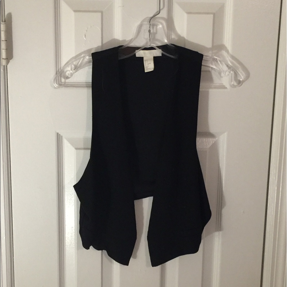 H&M black vest