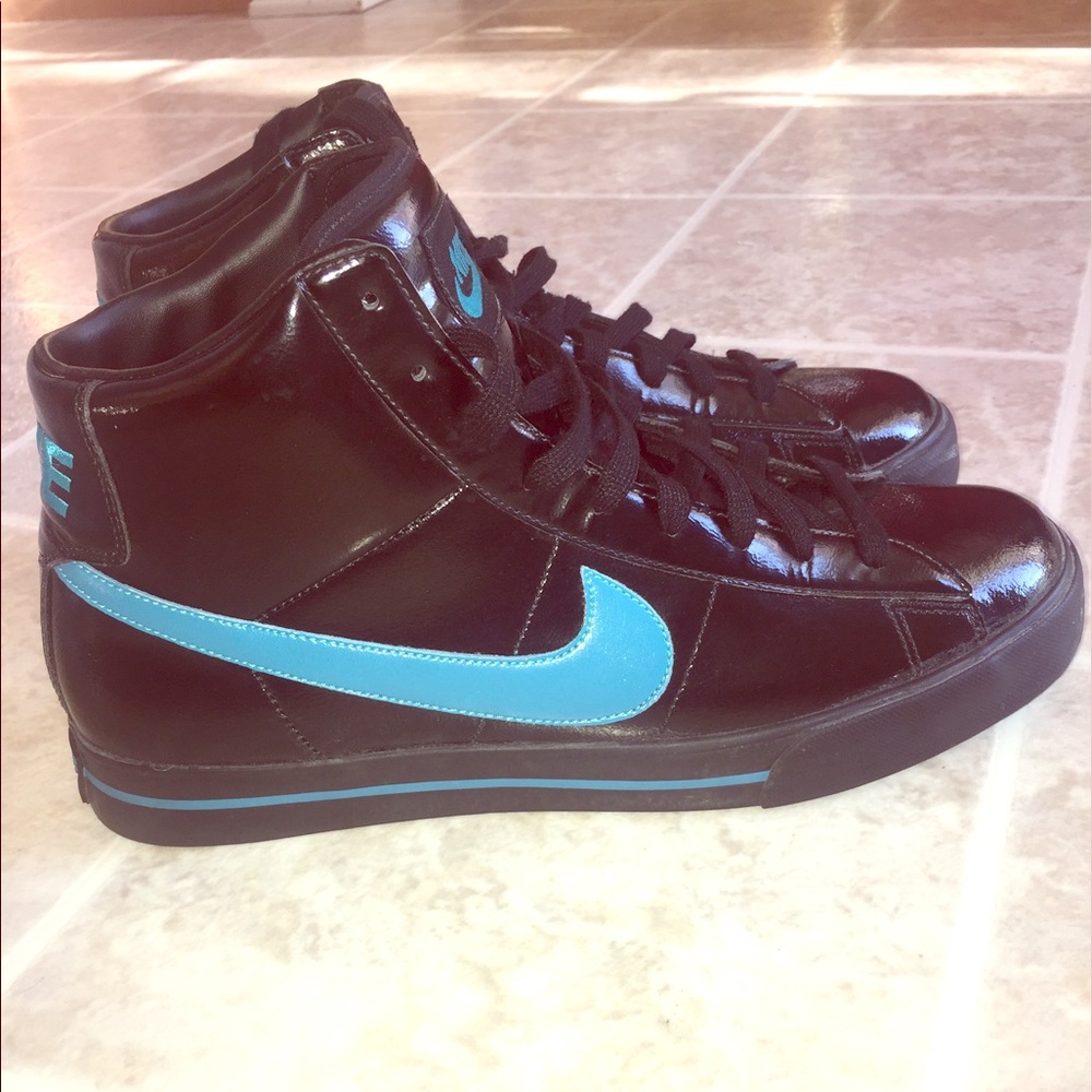 Nike high top Patent leather