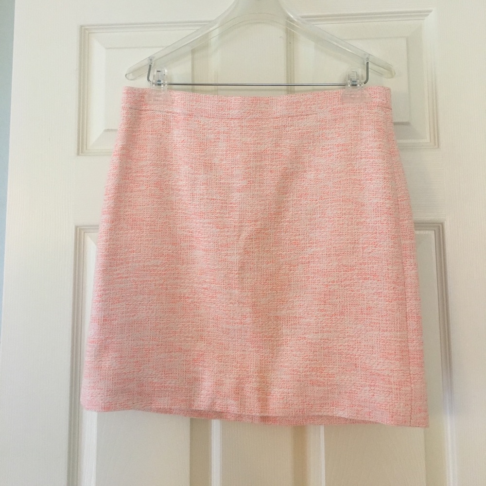 JCrew pink skirt