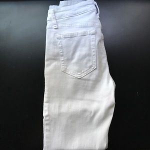 Joe's Jeans White Skinny Jeans // 26- petite
