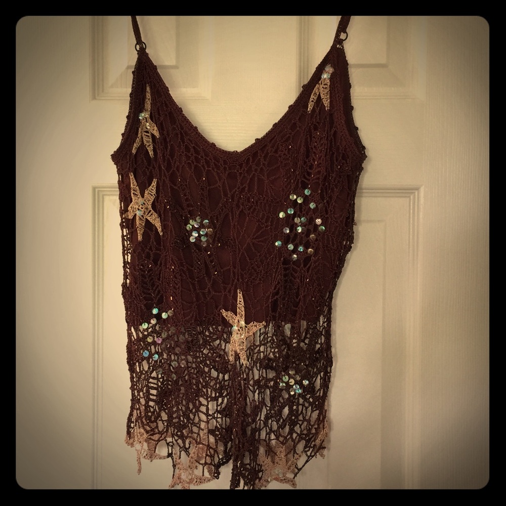 Crochet starfish tank