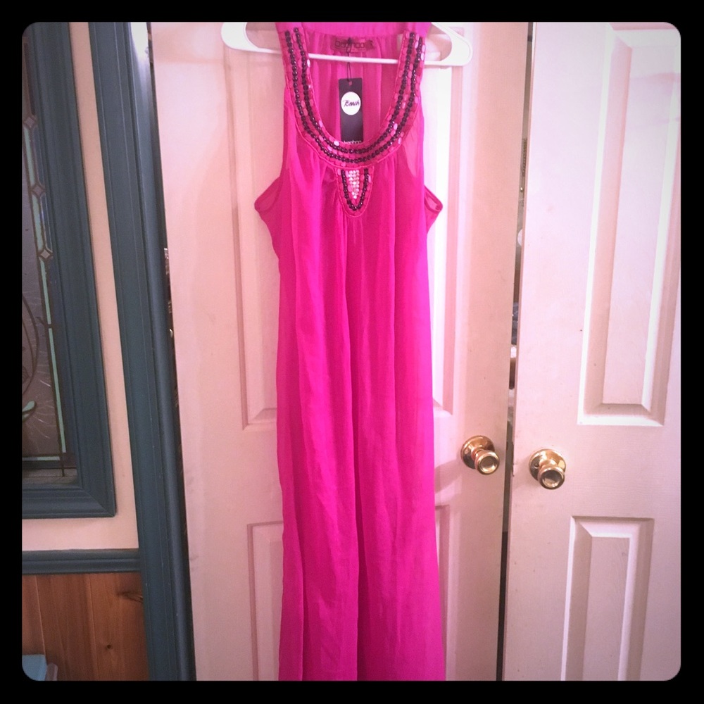 Swim Coverup w/ Slits