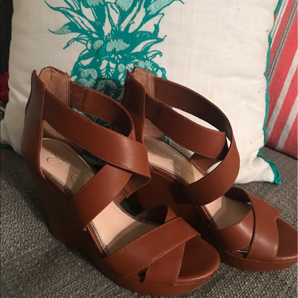 Jessica Simpson Jinxxi wedges