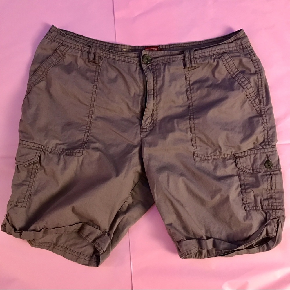 Merona Bermuda Cargo Shorts Fit 4 Size 14 Target