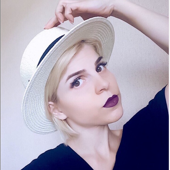 Boater Hat - Mocha - Picture 6 of 7