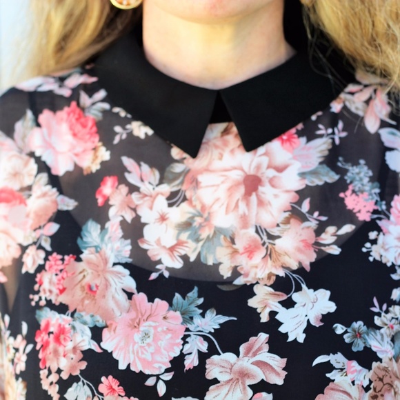 BUY 1, GET 1 FREE! Plus size: Collar Top - Picture 3 of 7