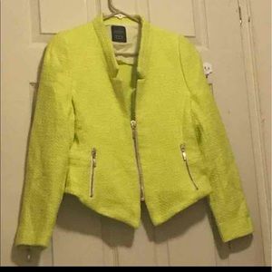 Zara neon blazer