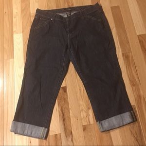 New York & Company denim capris
