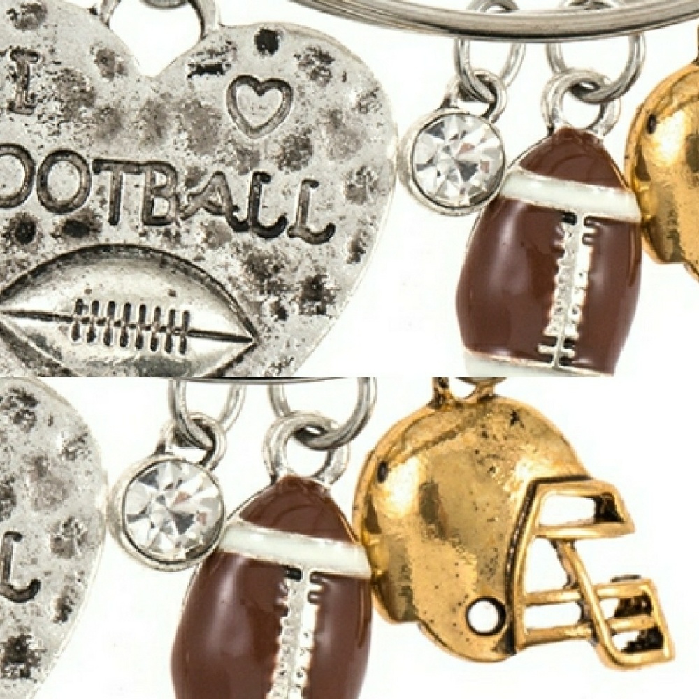 ☆RE-STOCKED☆ football||charm bracelet - Picture 2 of 3