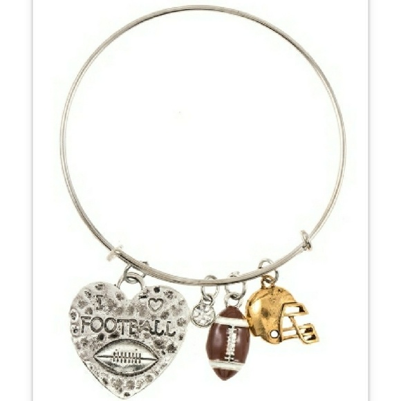 Boutique Jewelry - ☆RE-STOCKED☆ football||charm bracelet