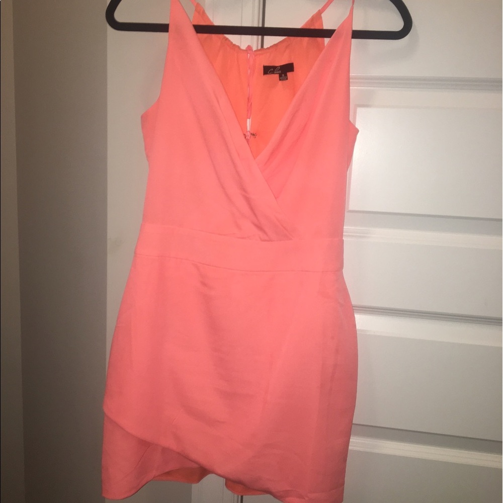Bright Coral C. Luce dress
