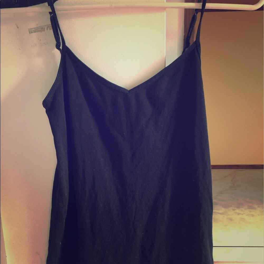 Black Aeropostale v-neck tank