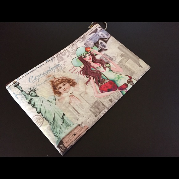 NEW-Stylish Keychain & Coin Pouch 4" x 6" - Picture 2 of 5