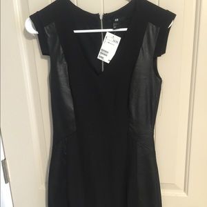 H&M black cocktail mini dress