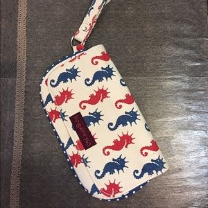Bungalow 360 Seahorse wristlet
