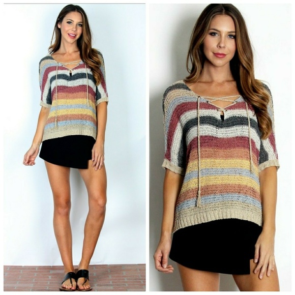 BUY 1, GET 1 50% OFF! Plus Size open knit - Picture 2 of 3