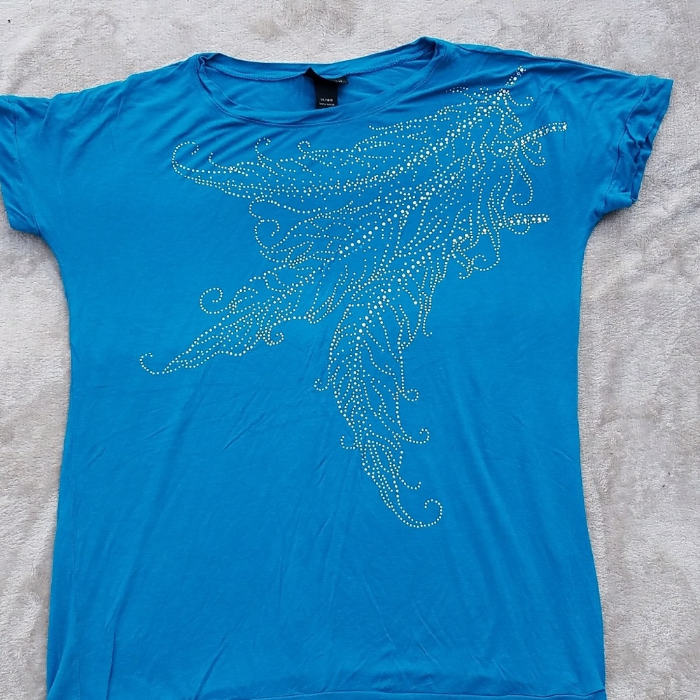 Lane Bryant size 14/16W sparkly top