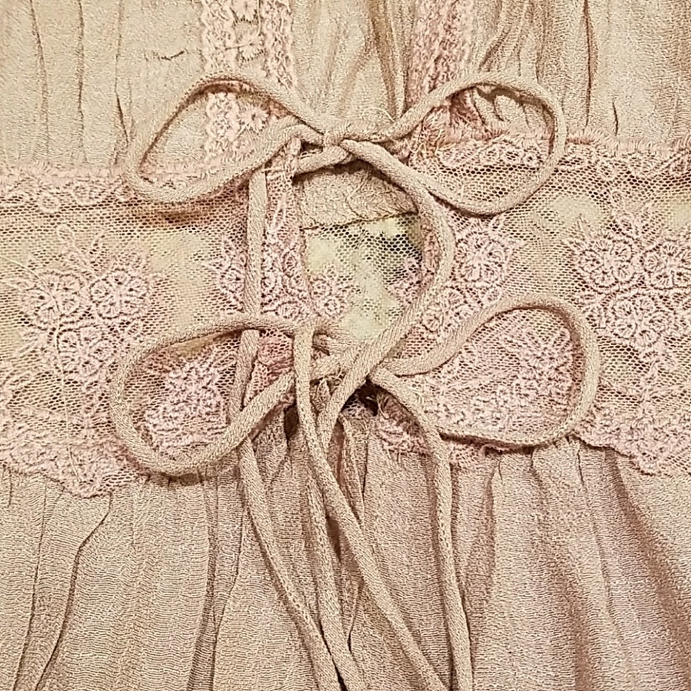 {ONE L LEFT!} Sleeveles▪Lace▪Cardigan - Picture 3 of 5