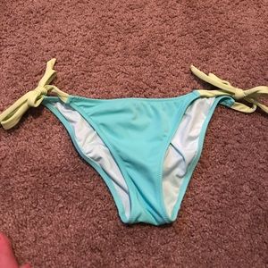 Turquoise bikini bottoms Victoria's Secret