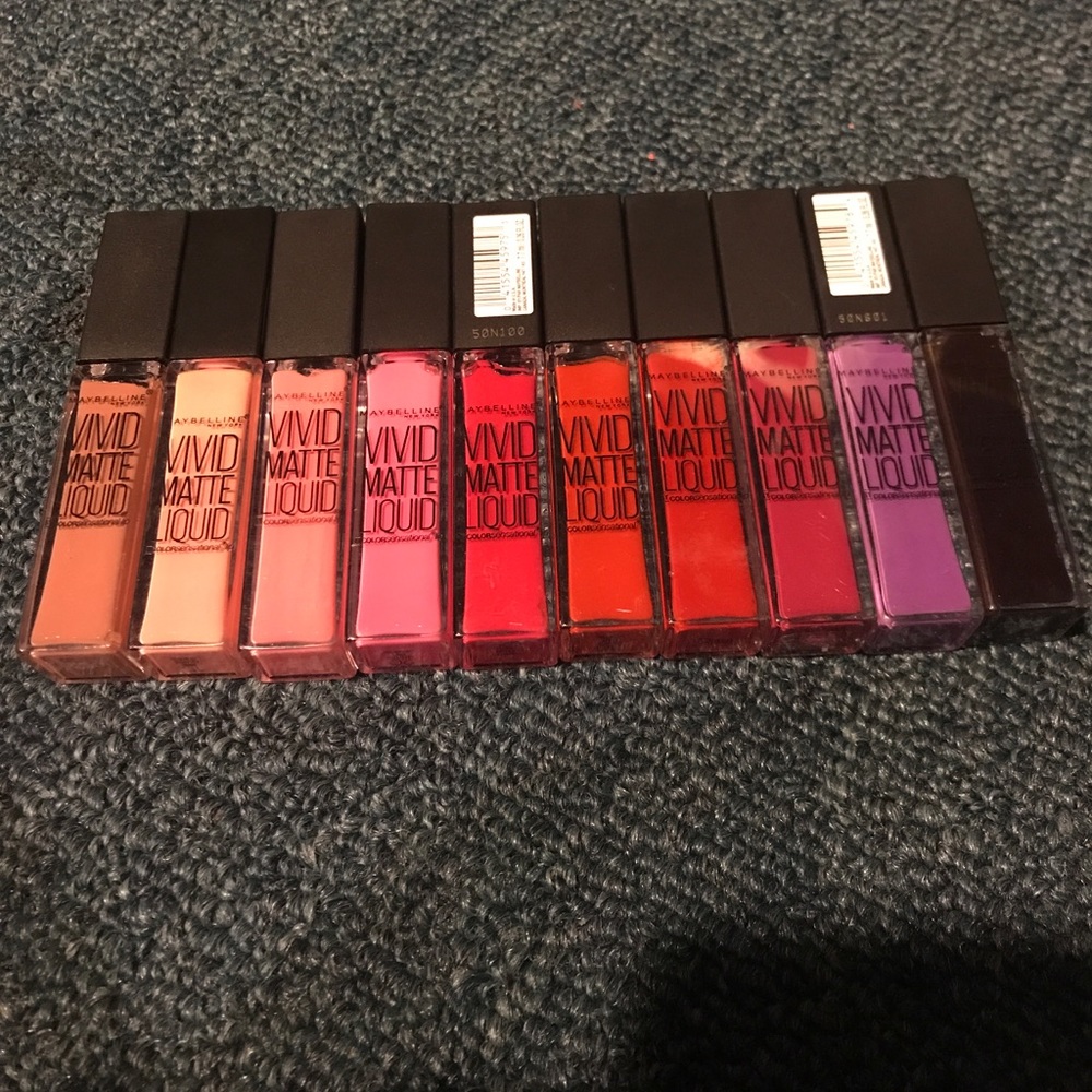Maybelline Vivid Matte Liquid Lipsticks