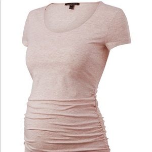 Isabella Oliver Maternity Pink Tee
