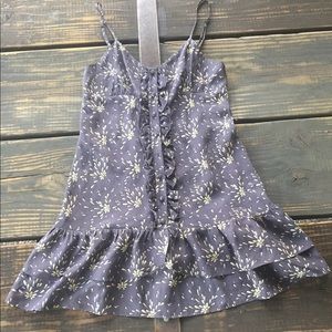 Parker gray daisy dress