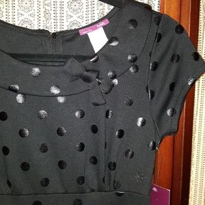 NWT Ixia black vintage style dress