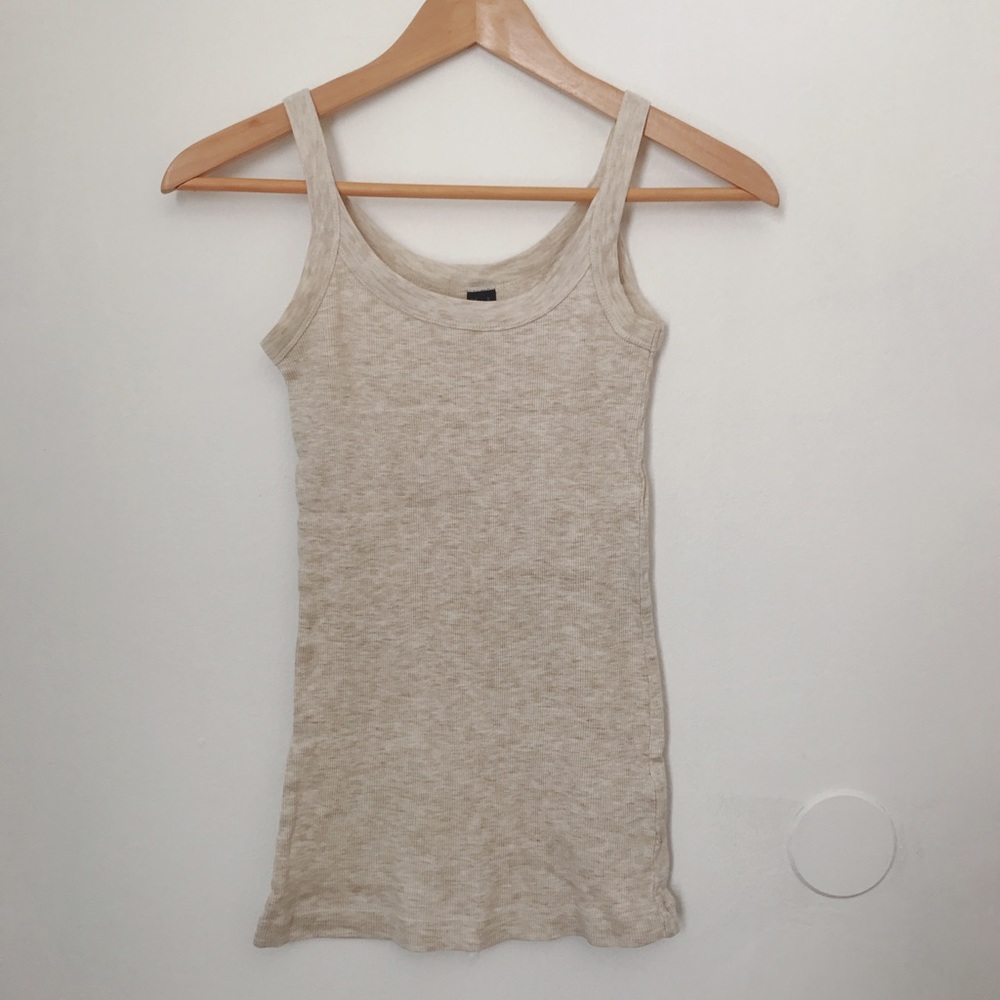 Topshop ribbed tank top