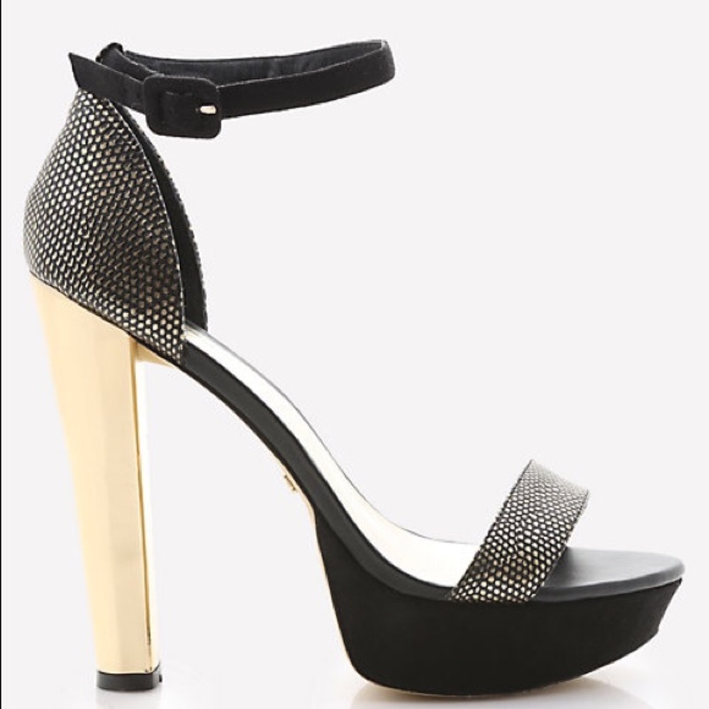 BEBE High heels platform shoes Matinn Chunky Heel