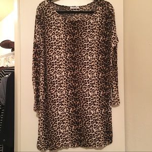 Cheetah Print Tunic