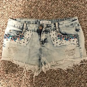 Karama Blue Jean Shorts