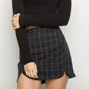 Raquel gridded skirt from Brandy Melville