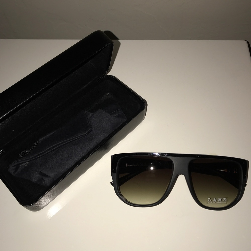 NWT - L.A.M.B LA504 - full rim rectangle black