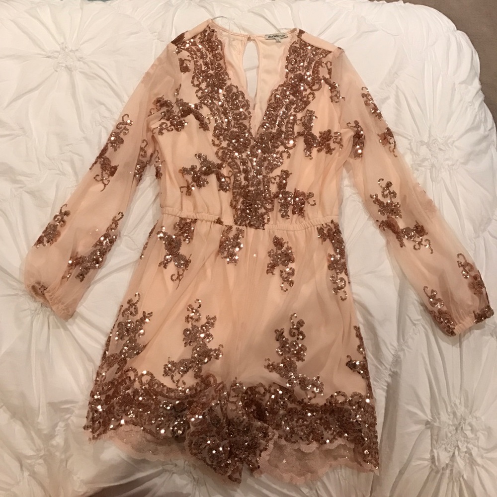 Sequin Romper