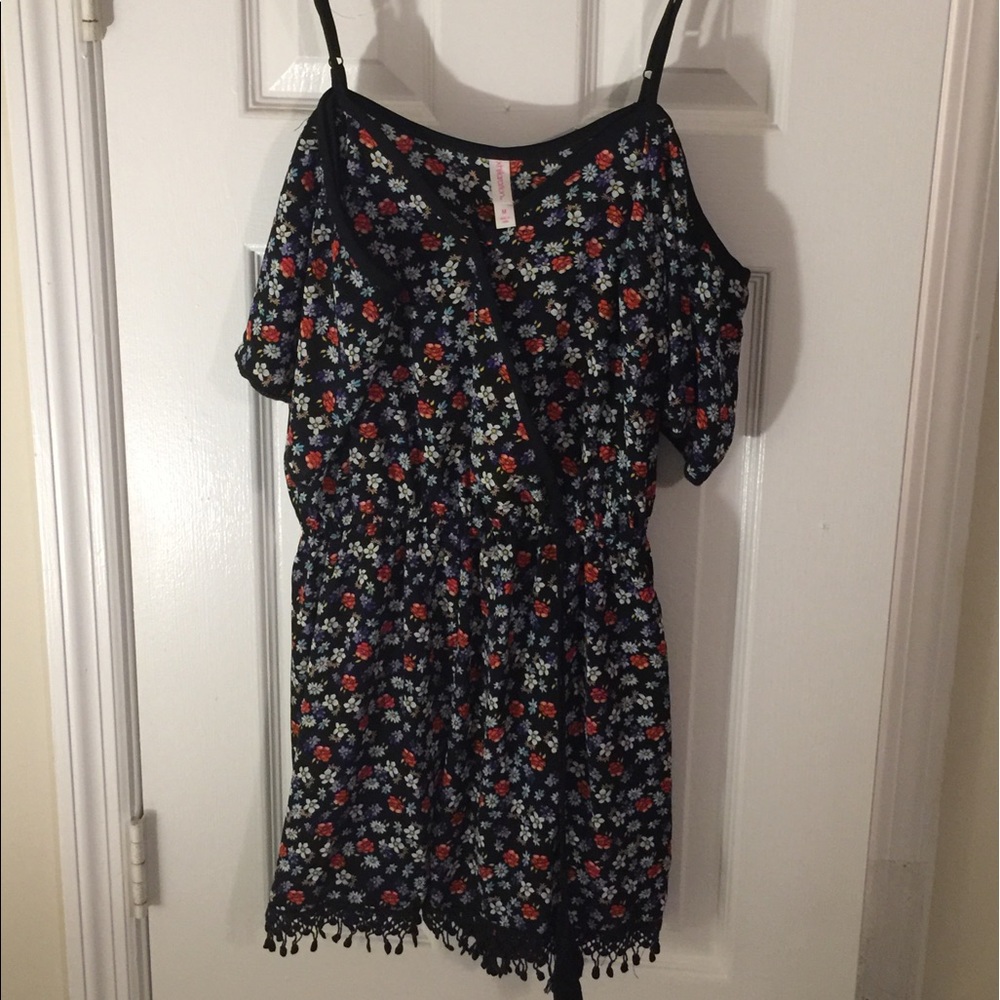 Xhilaration Flower Romper