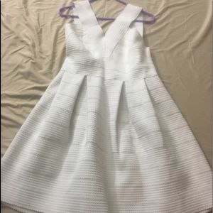White h&m dress