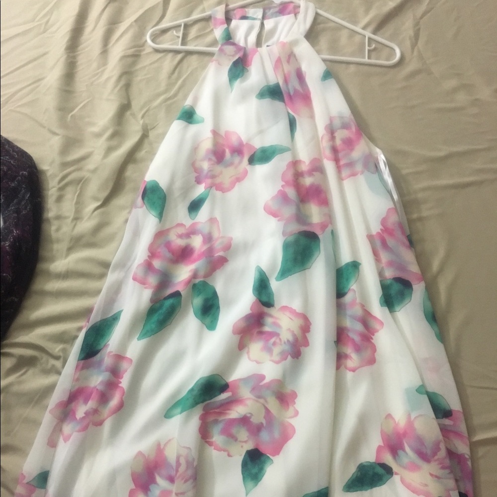 Floral mini dress!